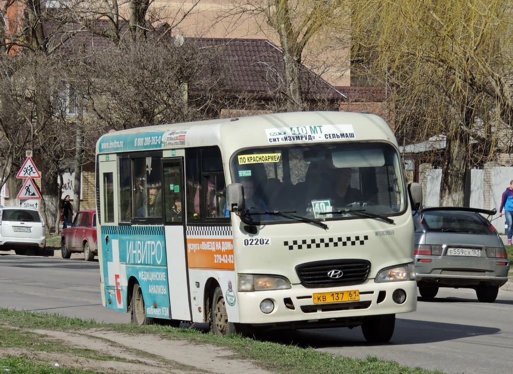 Ростовская область, Hyundai County SWB C08 (РЗГА) № 002202