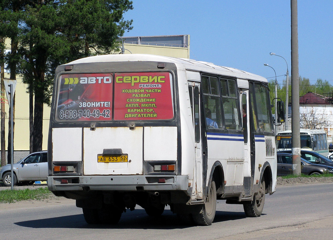 Нижегородская область, ПАЗ-32054 № АВ 653 52