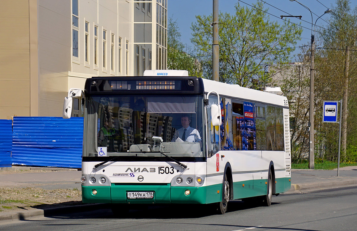 Санкт-Пецярбург, ЛиАЗ-5292.60 № 1503