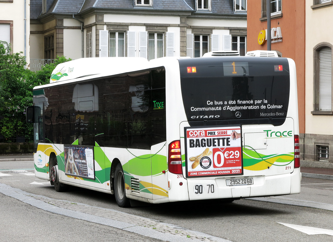 Франция, Mercedes-Benz O530 Citaro facelift CNG № 271