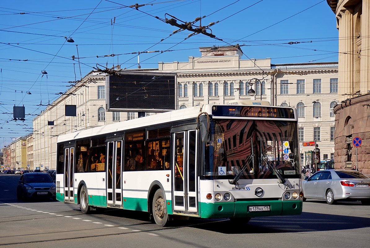 Санкт-Петербург, ЛиАЗ-5292.20 № 7204