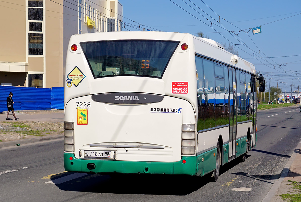 Санкт-Петербург, Scania OmniLink I (Скания-Питер) № 7228