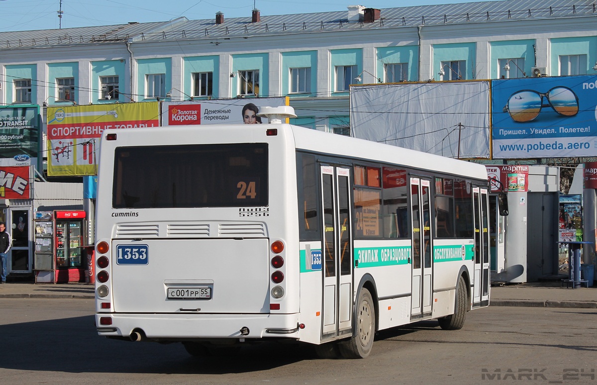Омская область, ЛиАЗ-5256.53 № 1353