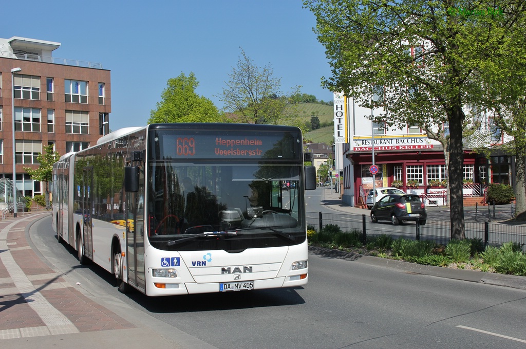 Гессен, MAN A23 Lion's City G NG323 № 405