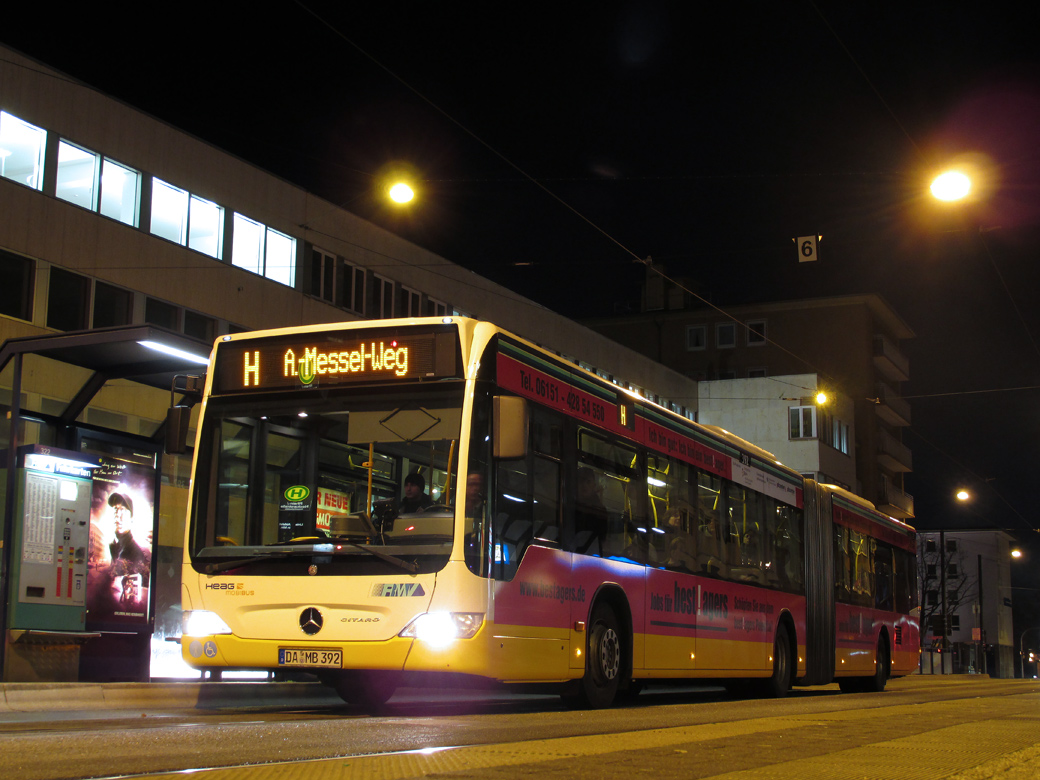 Гессен, Mercedes-Benz O530G Citaro facelift G № 392