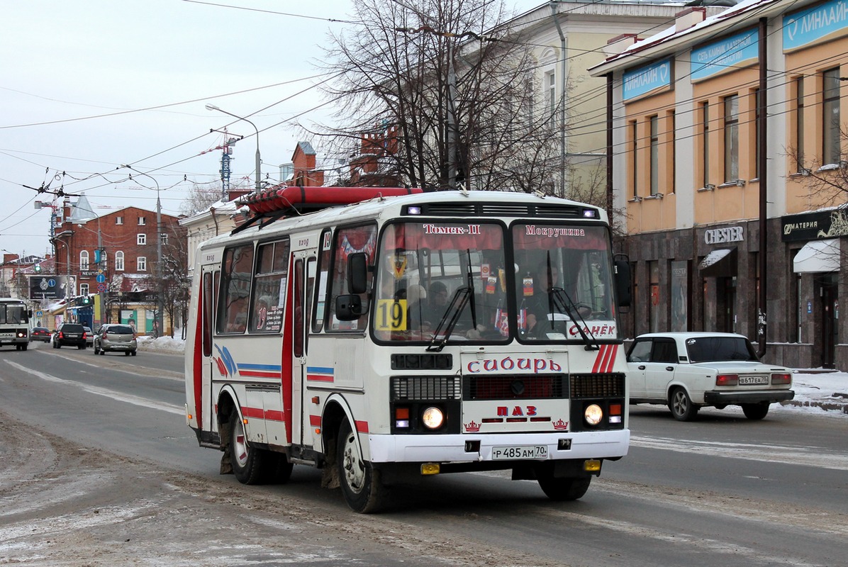 Томская область, ПАЗ-32051-110 № Р 485 АМ 70