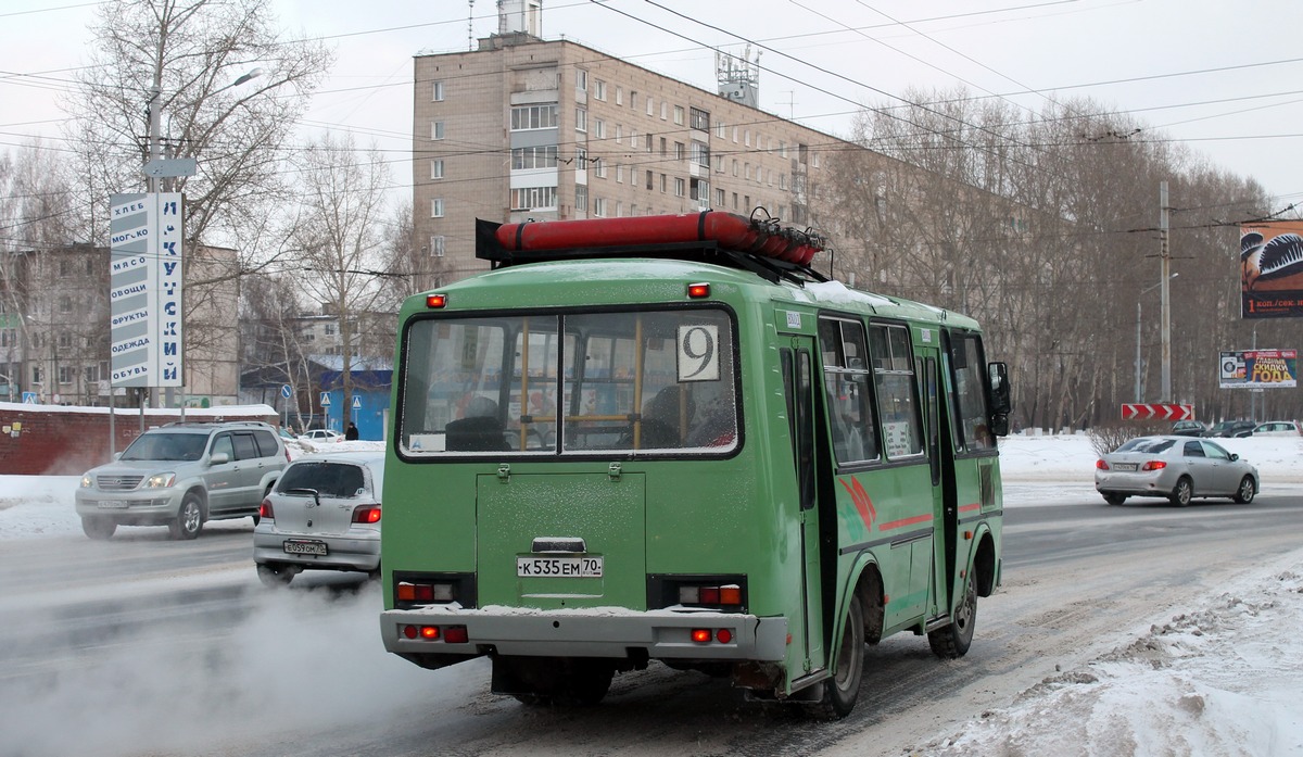 Томская область, ПАЗ-32054 № К 535 ЕМ 70