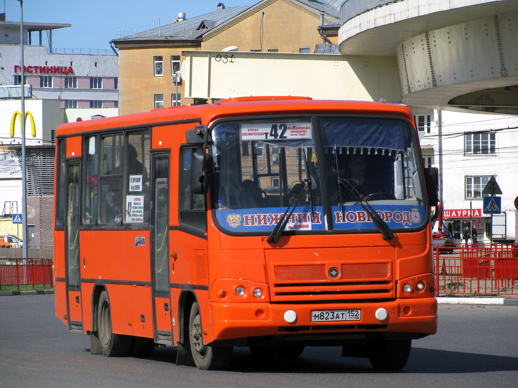 Нижегородская область, ПАЗ-320402-05 № М 823 АТ 152