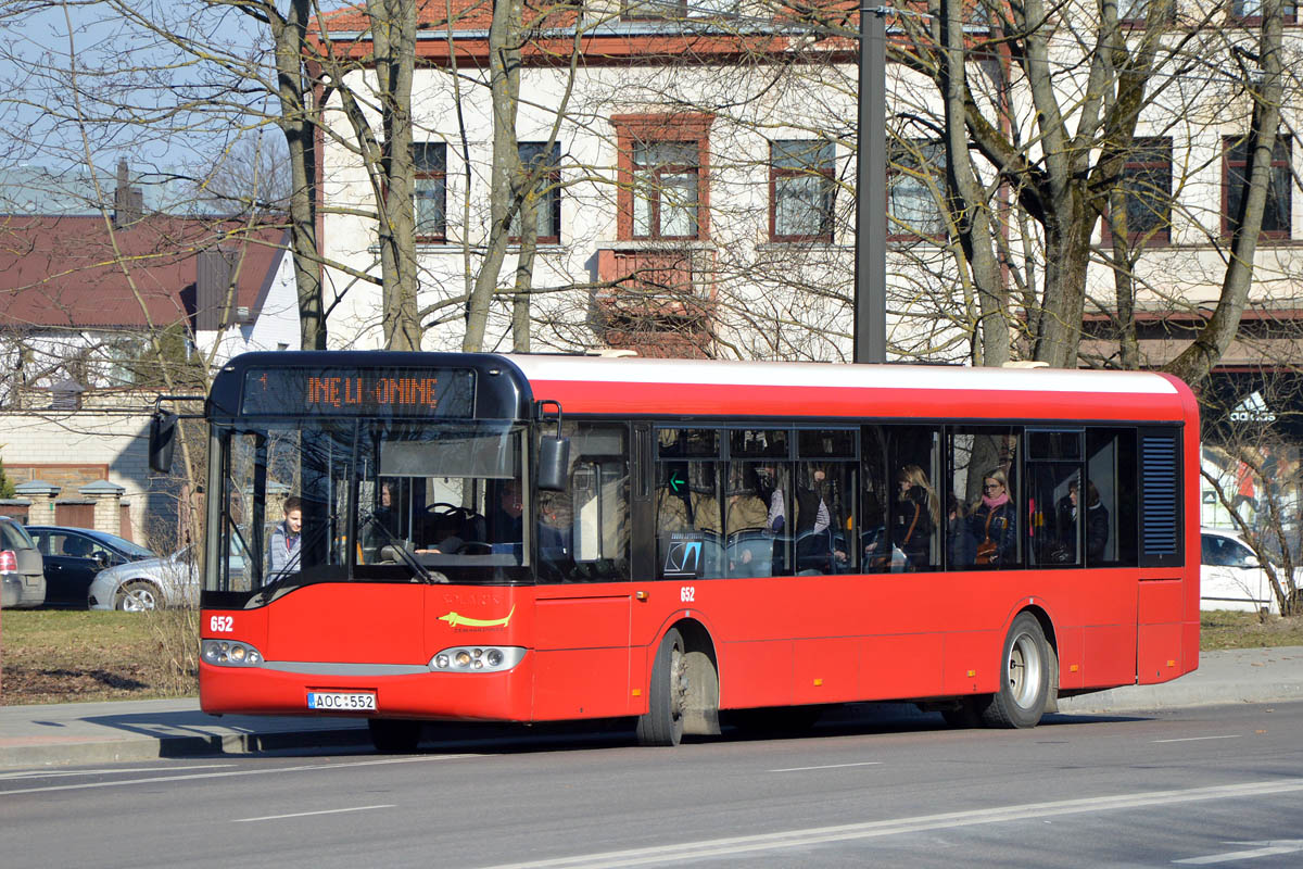 Lietuva, Solaris Urbino II 12 № 652