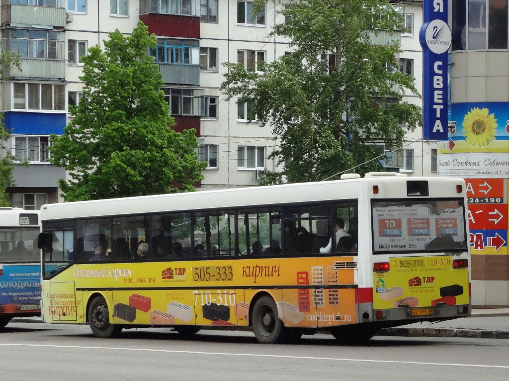 Lipetsk region, Mercedes-Benz O405 № АЕ 091 48