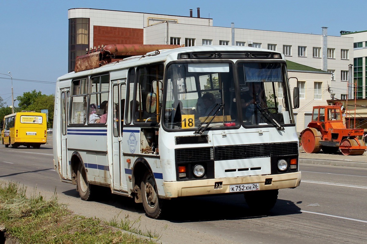 Ставропольский край, ПАЗ-32054 № К 752 ХН 26