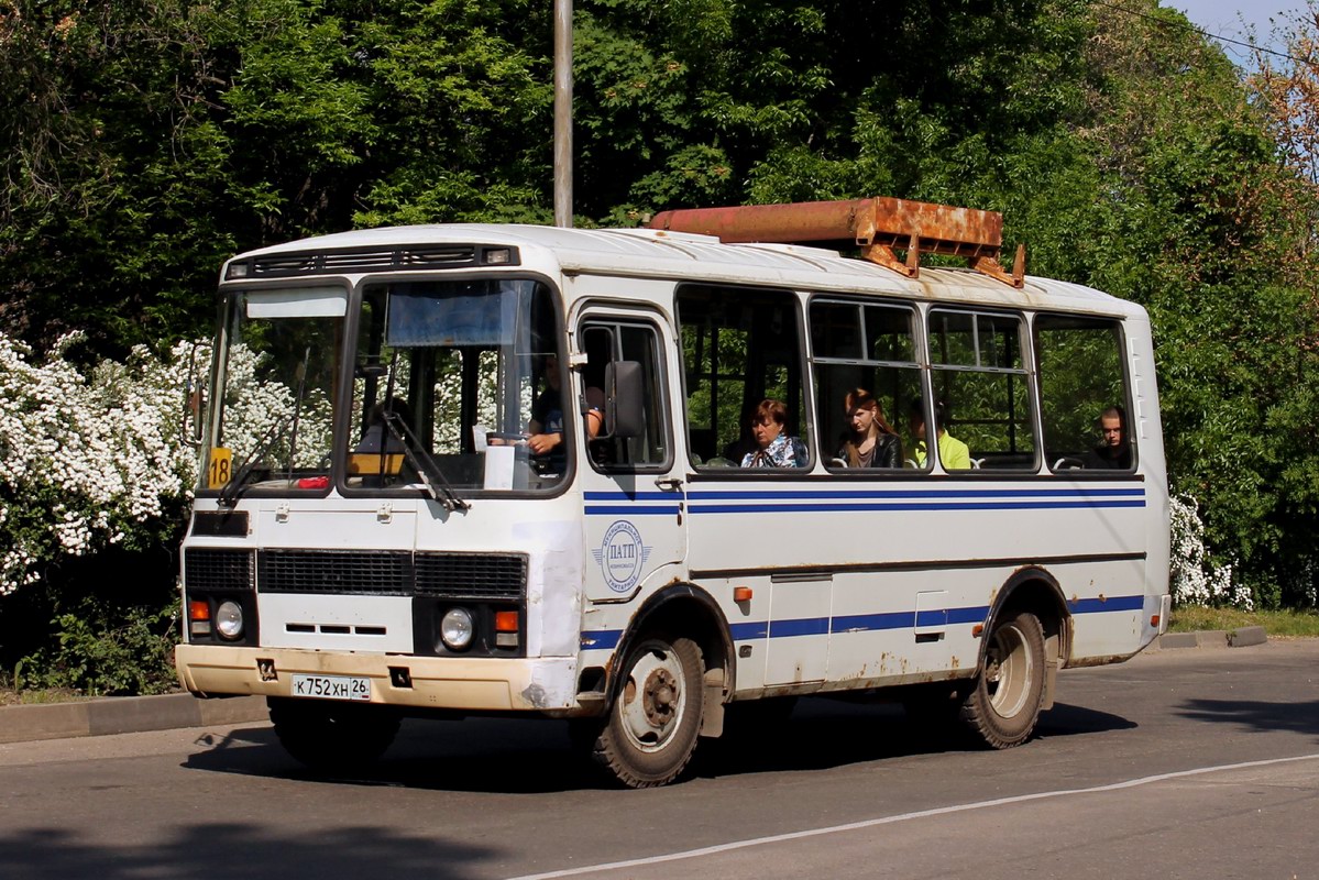 Ставропольский край, ПАЗ-32054 № К 752 ХН 26