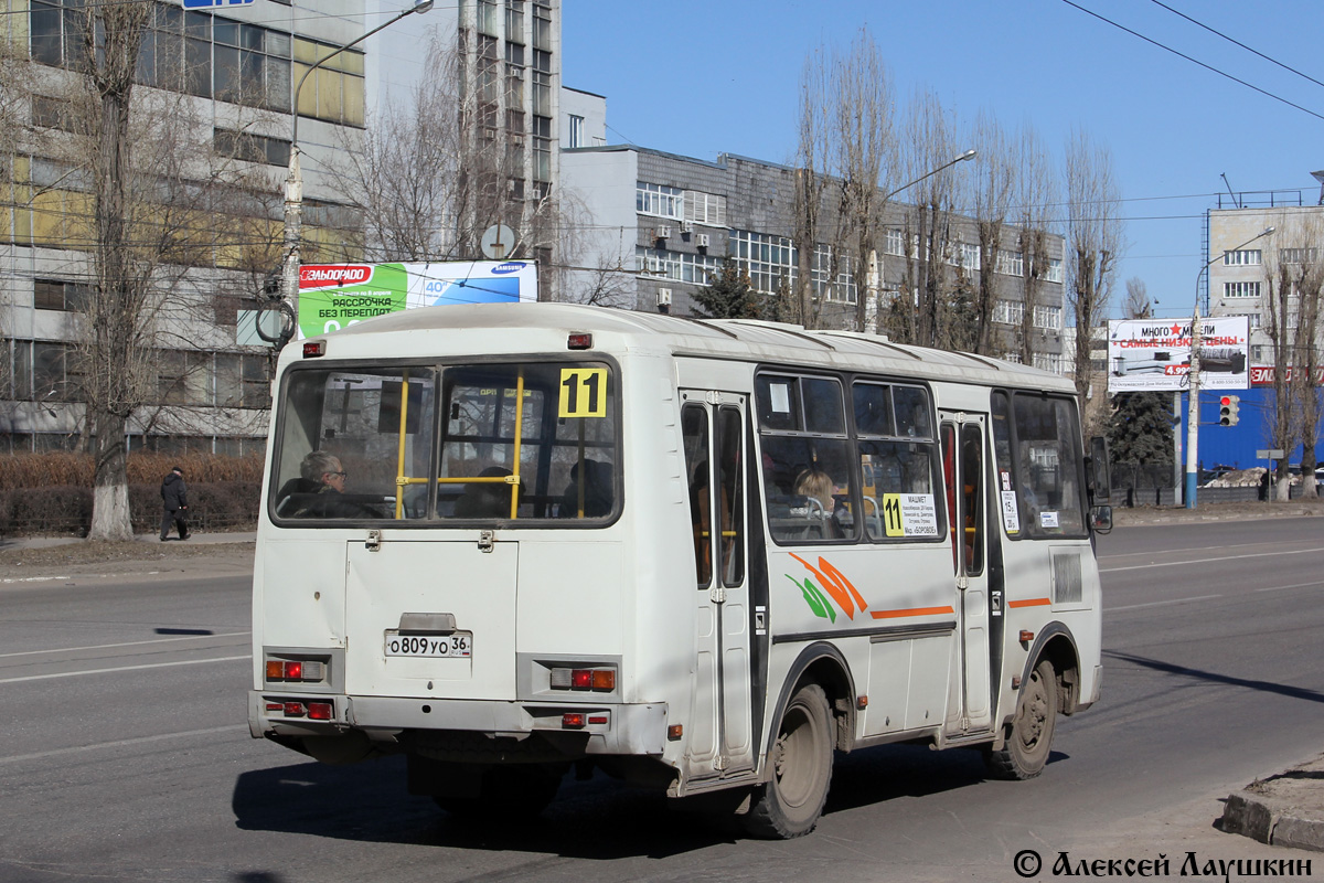 Воронежская область, ПАЗ-32054 № О 809 УО 36