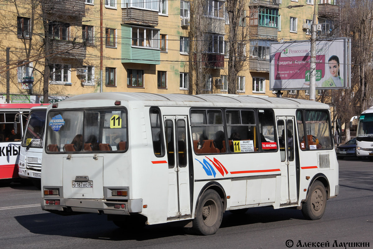 Воронежская область, ПАЗ-4234 № О 187 ХС 36