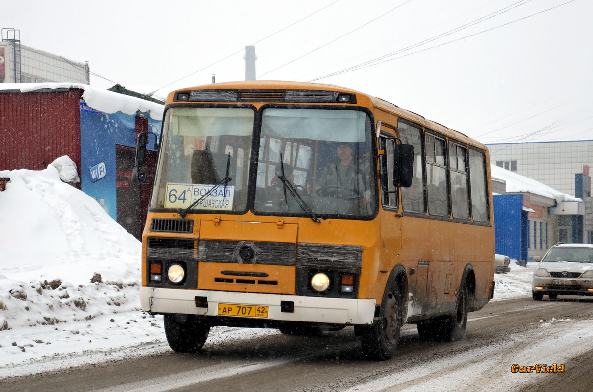 Кемеровская область - Кузбасс, ПАЗ-32054-07 № АР 707 42