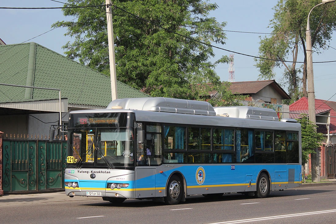 Алматы, Yutong ZK6118HGA № 510