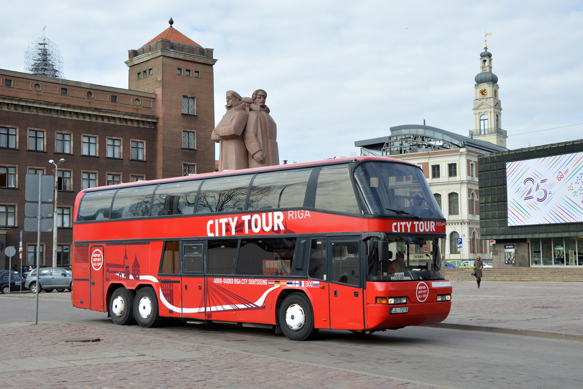 Λετονία, Neoplan N122/3 Skyliner # JL-7078