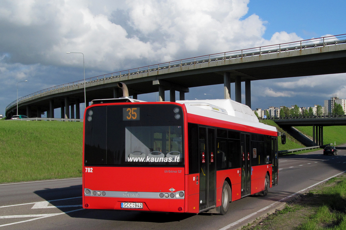 Литва, Solaris Urbino III 12 CNG № 782