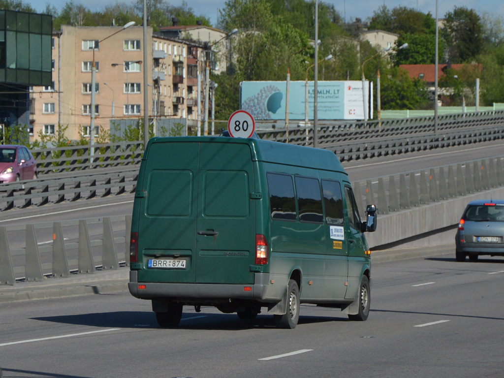 Литва, Mercedes-Benz Sprinter W903 313CDI № BRR 874