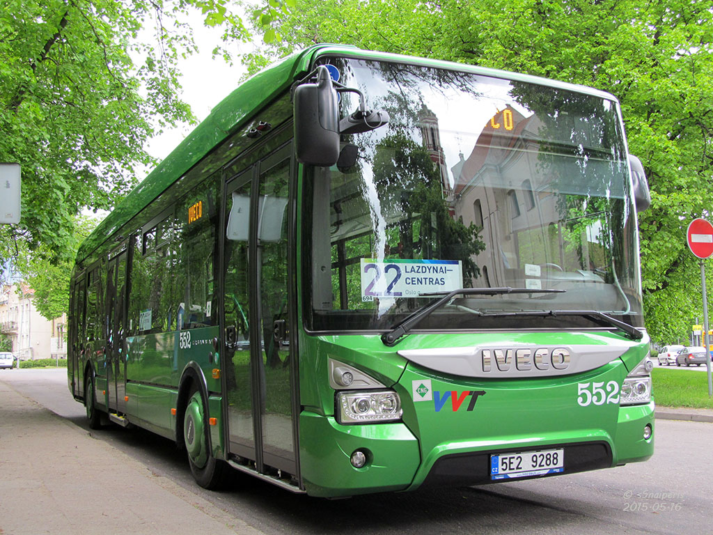 Литва, IVECO Urbanway 12M CNG № 552