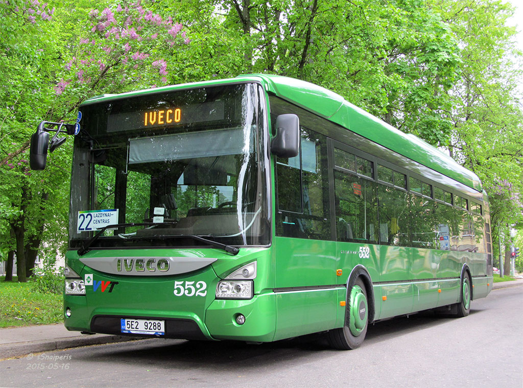 Литва, IVECO Urbanway 12M CNG № 552