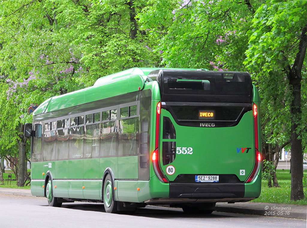 Литва, IVECO Urbanway 12M CNG № 552