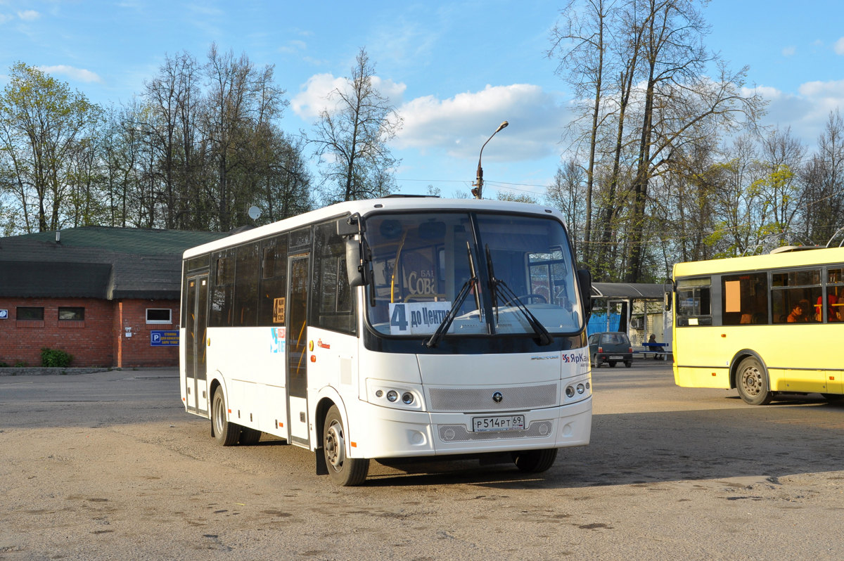 Тверская область, ПАЗ-320414-05 "Вектор" (1-2) № Р 514 РТ 69