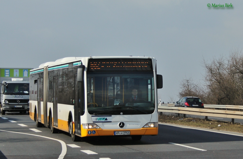 Гессен, Mercedes-Benz O530G Citaro facelift G № 2701