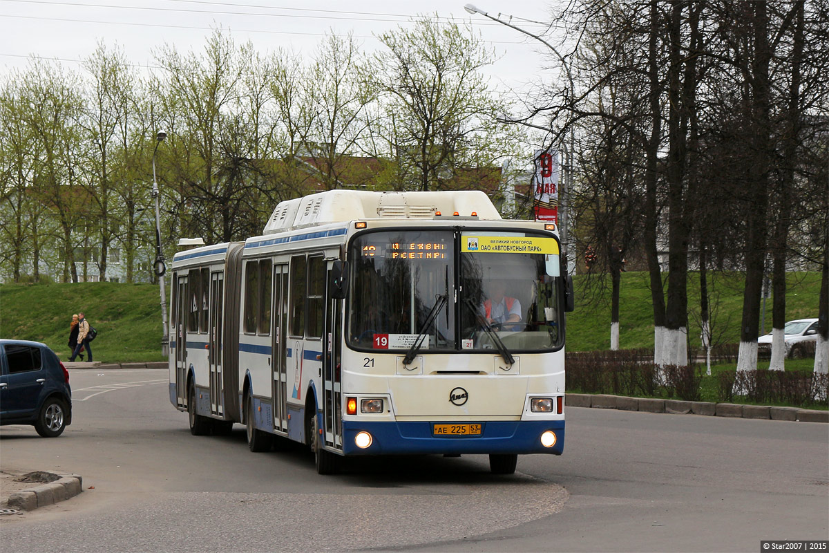 Новгородская область, ЛиАЗ-6212.70 № 21