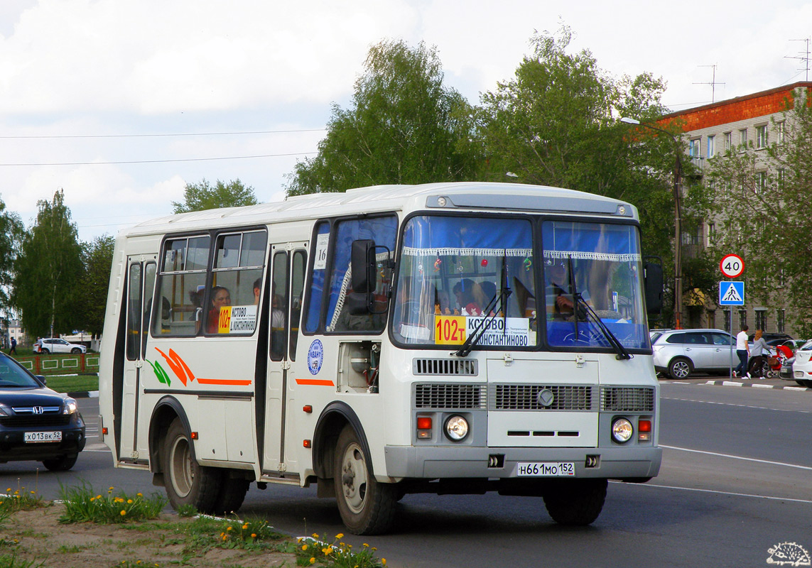 Nizhegorodskaya region, PAZ-32054 Nr. Н 661 МО 152