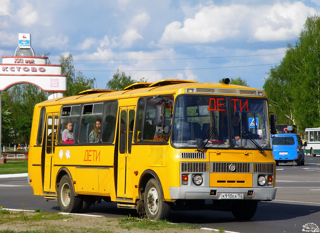 Нижегородская область, ПАЗ-423470 № К 910 ЕА 152
