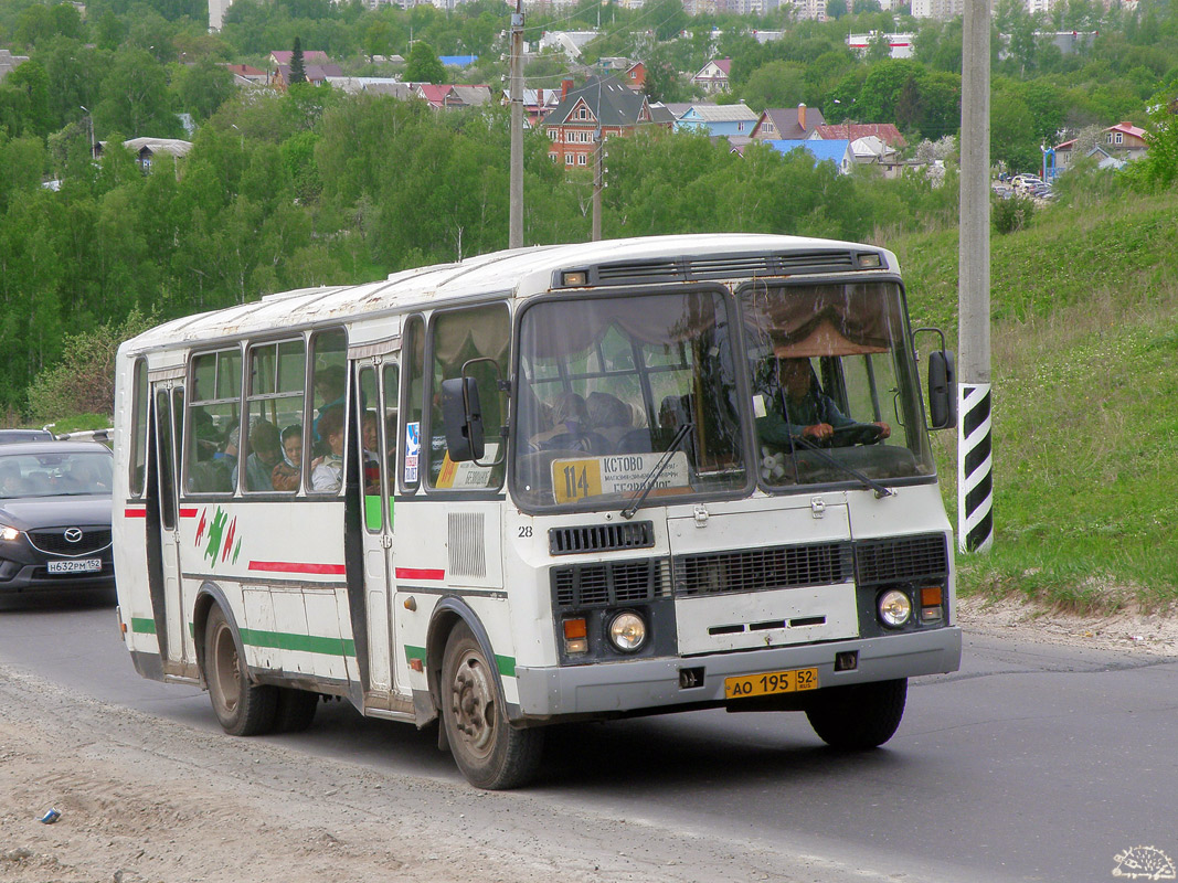 Нижегородская область, ПАЗ-4234 № 28