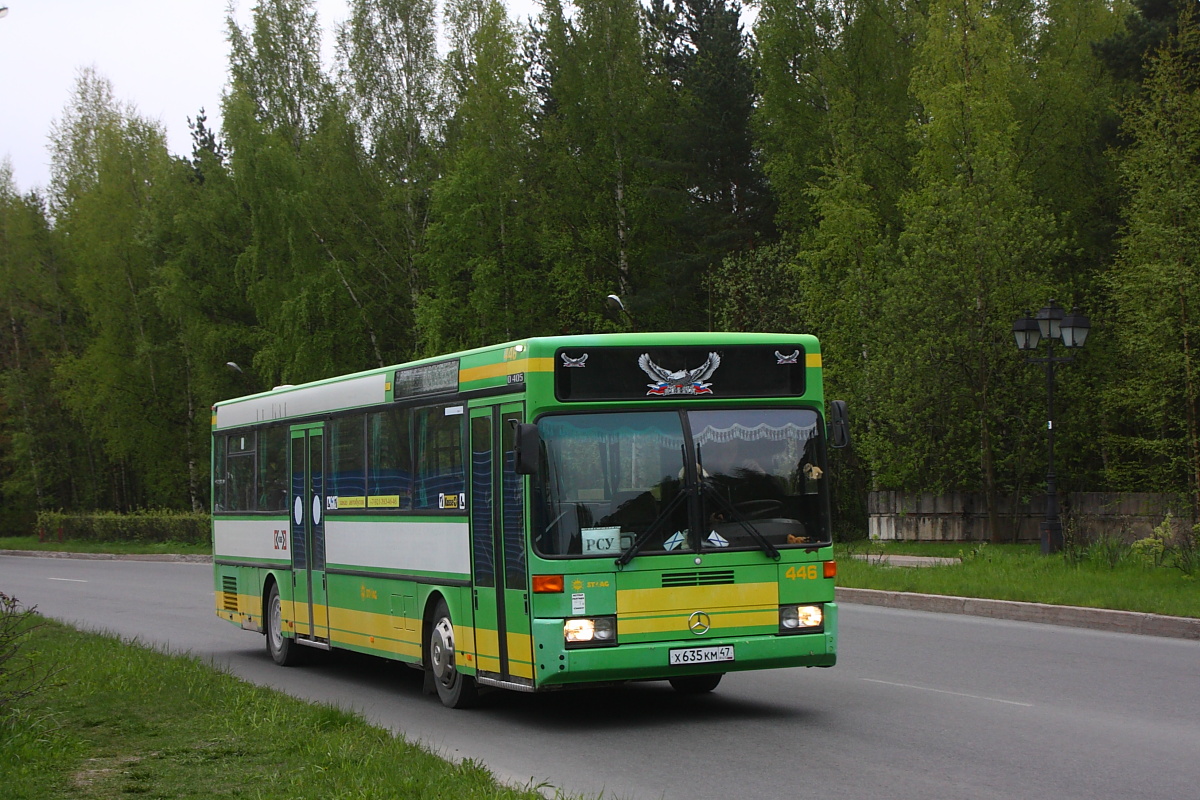 Leningrad region, Mercedes-Benz O405 # Х 635 КМ 47