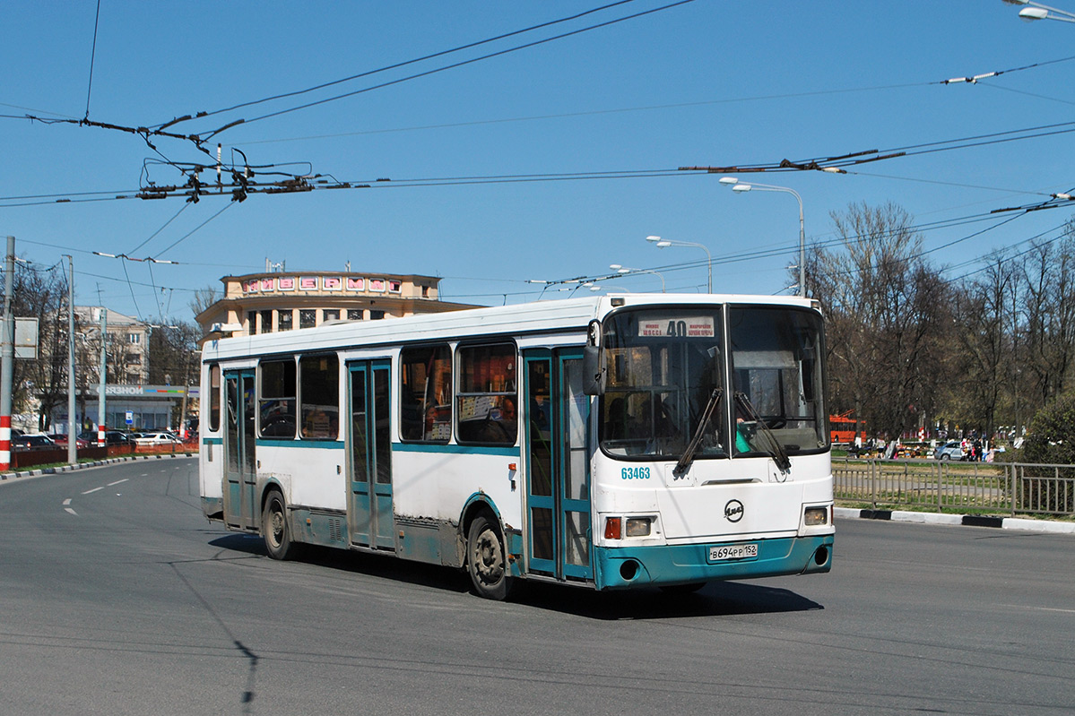 Nizhegorodskaya region, LiAZ-5256.26 Nr. 23463