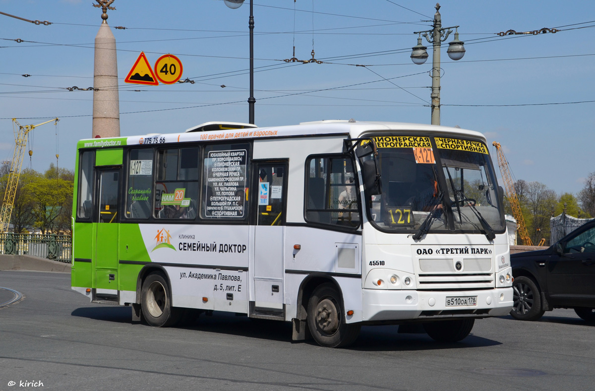 Санкт-Петербург, ПАЗ-320402-05 № В 510 ОА 178