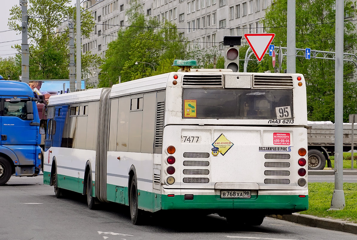 Санкт-Петербург, ЛиАЗ-6213.20 № 7477