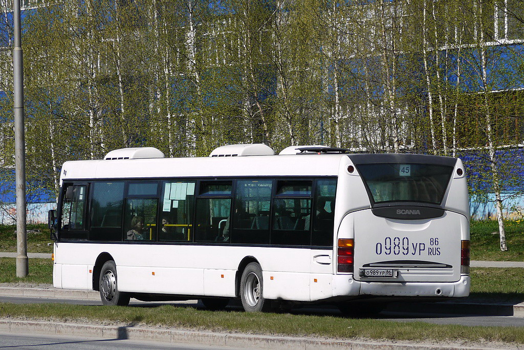 Ханты-Мансийский АО, Scania OmniCity I № О 989 УР 86