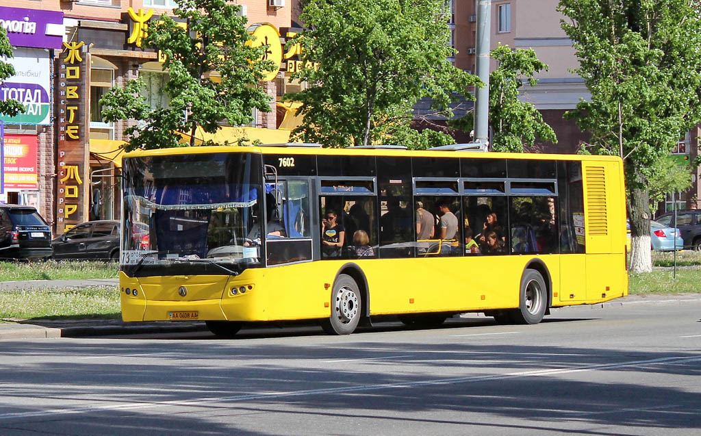 Киев, ЛАЗ A183D1 № 7602