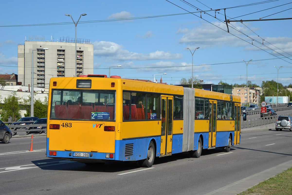 Литва, Mercedes-Benz O405G № 483