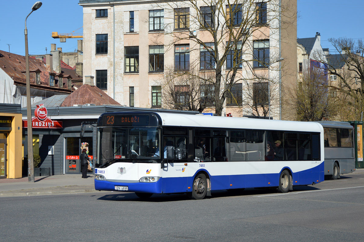 Латвия, Solaris Urbino II 12 № 74853