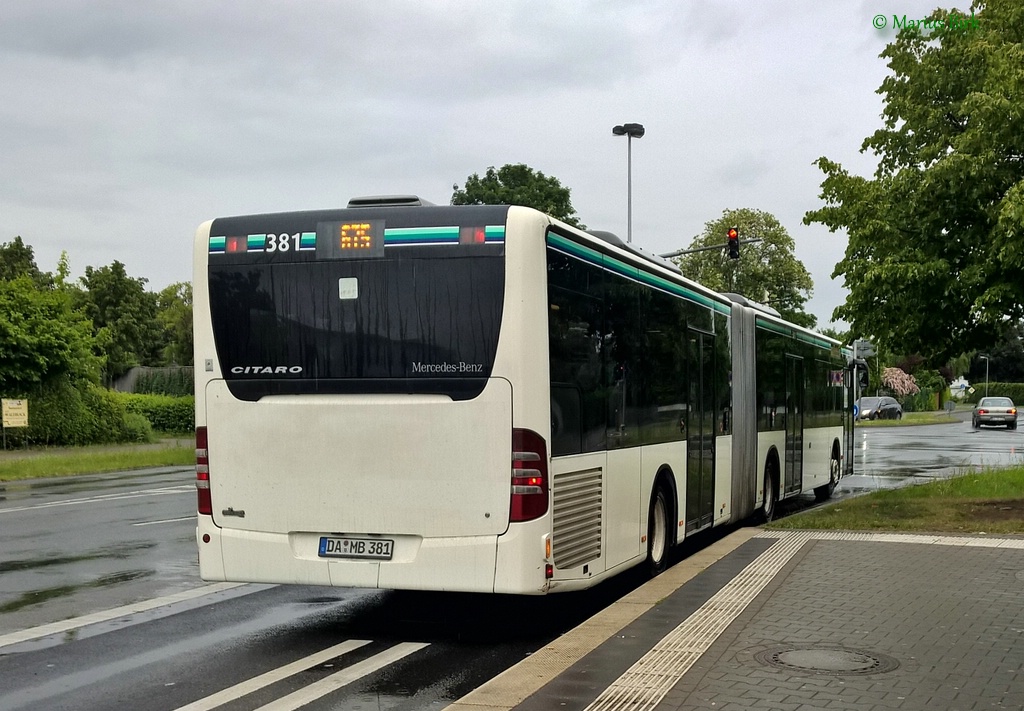 Гессен, Mercedes-Benz O530G Citaro facelift G № 381