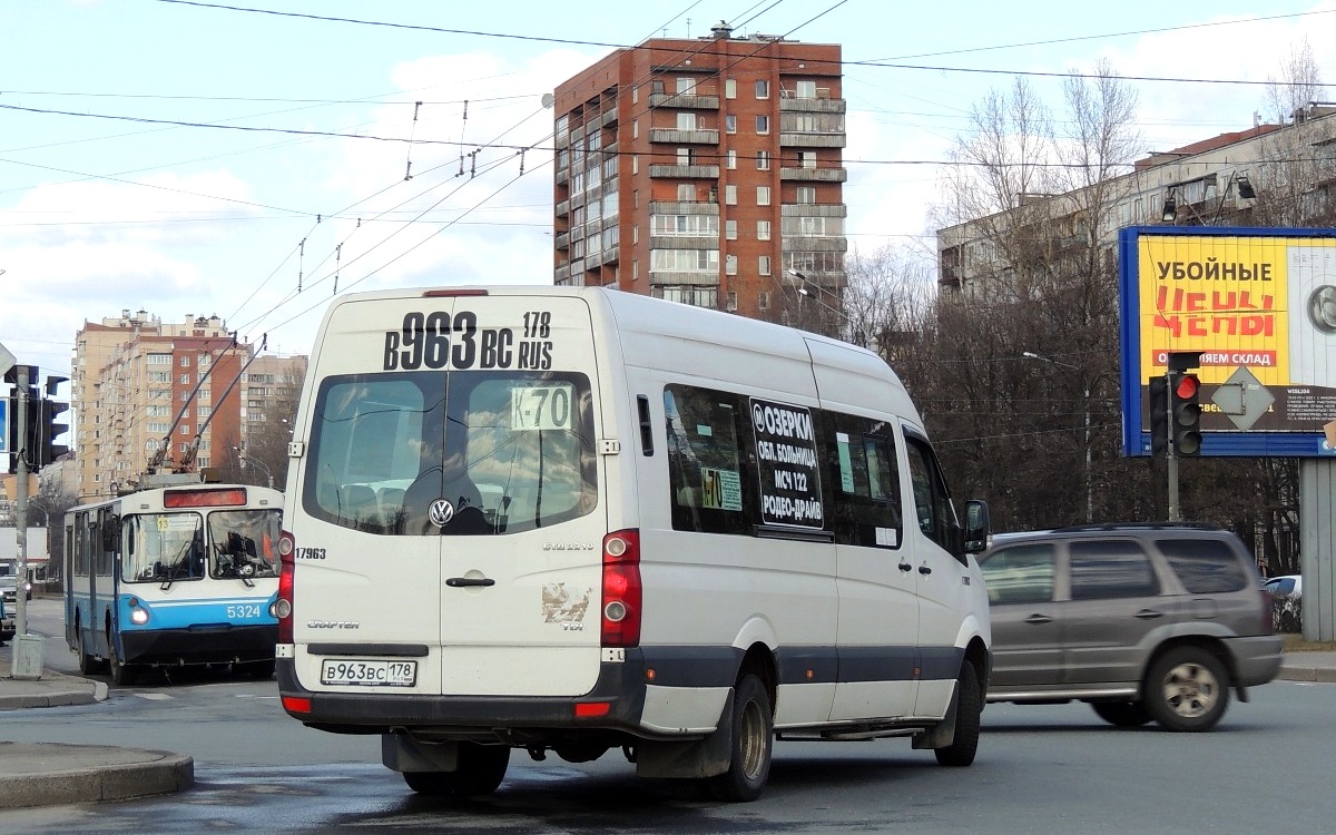 Санкт-Петербург, БТД-2219 (Volkswagen Crafter) № В 963 ВС 178