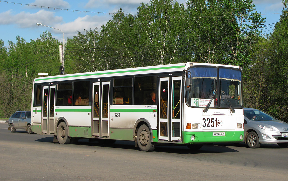 Yaroslavl region, LiAZ-5293.53 Nr. 3251