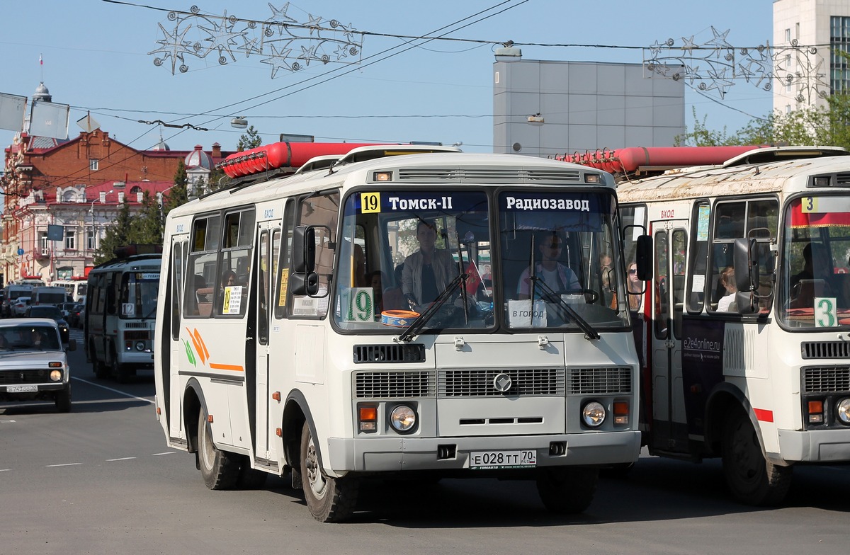 Томская область, ПАЗ-32054 № Е 028 ТТ 70