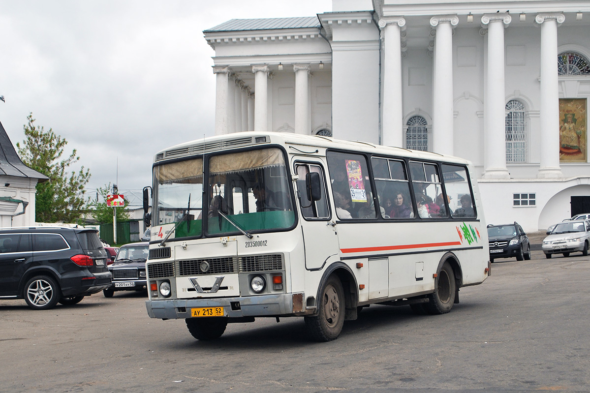 Нижегородская область, ПАЗ-32054 № АУ 213 52