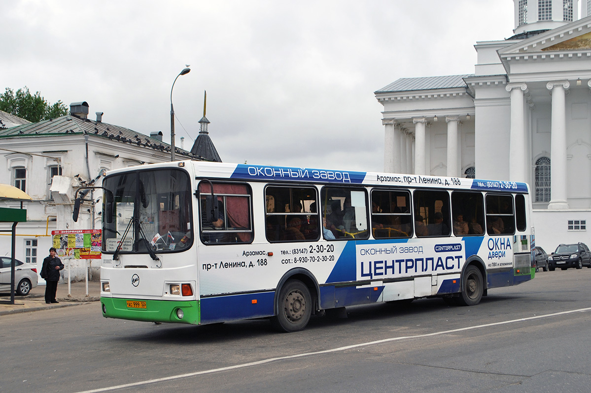 Nizhegorodskaya region, LiAZ-5256.46 č. АС 999 52