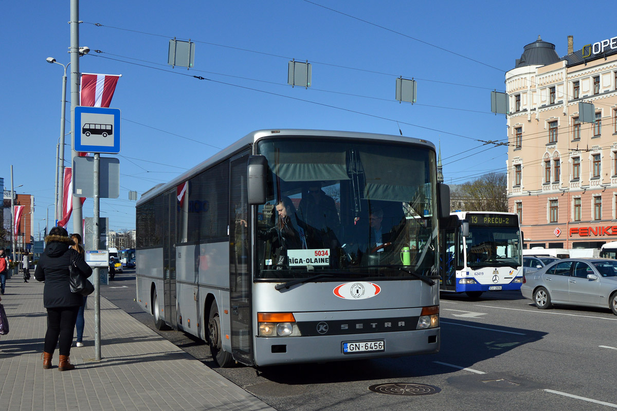 Латвия, Setra S313UL № 836