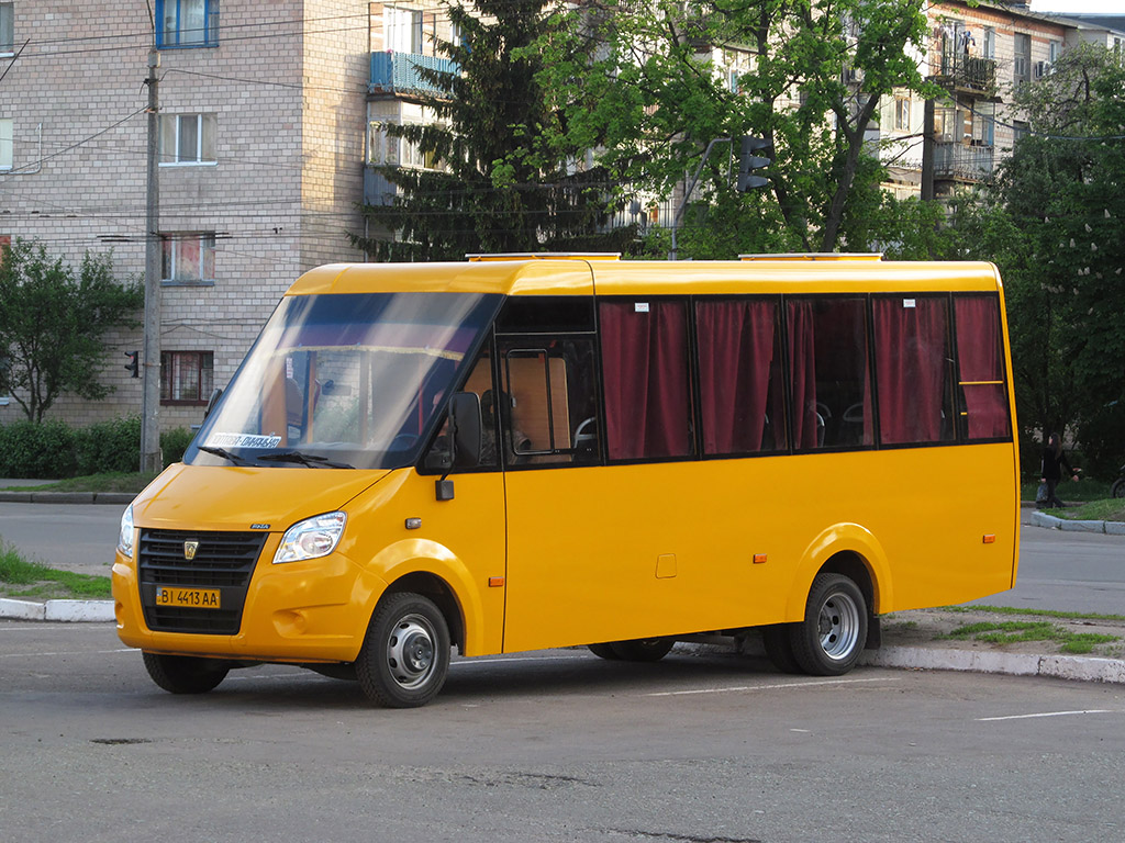 Полтавская область, Рута 25А Нова № BI 4413 AA
