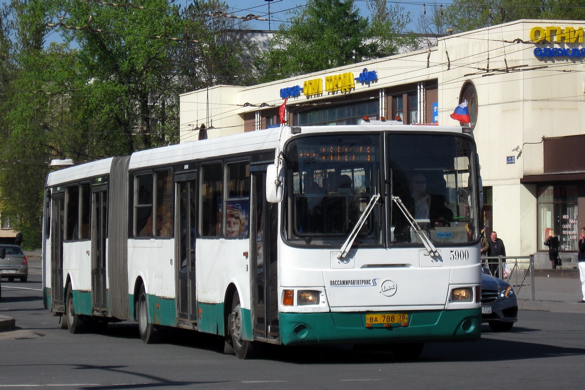 Санкт-Петербург, ЛиАЗ-6212.00 № 5900