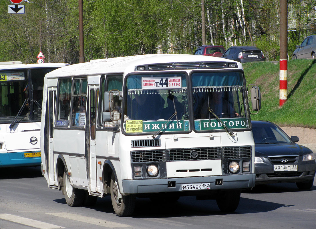 Нижегородская область, ПАЗ-32054 № М 534 ЕК 152